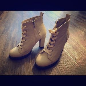 Cute combat booties